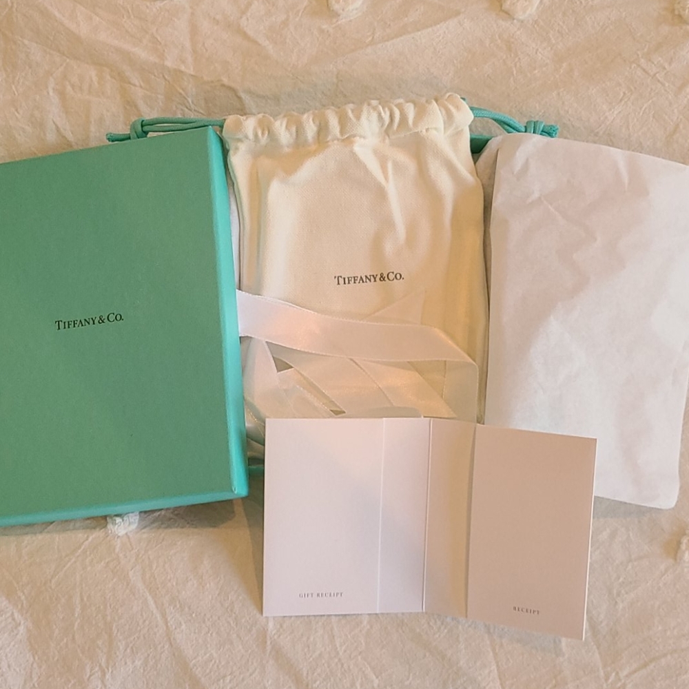 Tiffany &Co large box and accessories